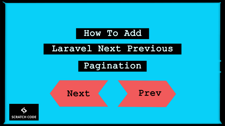 laravel next prev pagination
