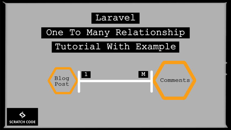 one to many realtionship in laravel with example