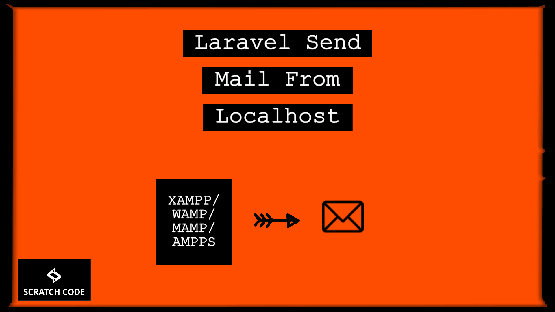 laravel send mail from localhost